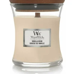 WoodWick Geurkaars Mini Vanilla Bean 85 gr
