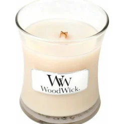 WoodWick Geurkaars Mini Vanilla Bean 85 gr