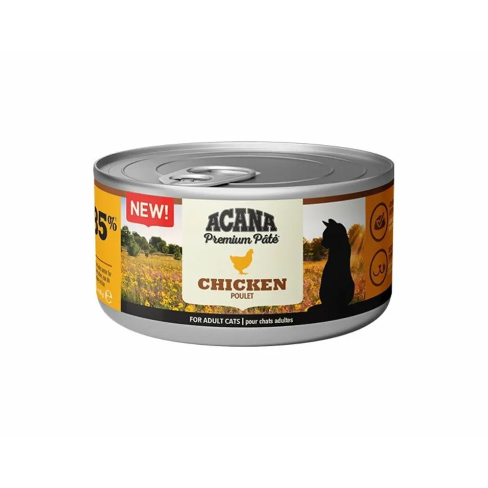 24x Acana Premium Kattenvoer Pâté Chicken 85 gr