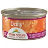 24x Almo Nature Daily Menu Mousse Kattenvoer Nat Rund 85 gr