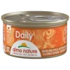 24x Almo Nature Daily Menu Kattenvoer Nat Blikje Kalkoen & Kip 85 gr