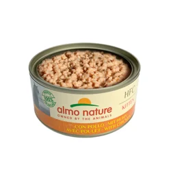 24x Almo Nature HFC Complete Kattenvoer Nat Kitten Kip 150 gr