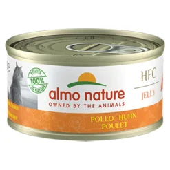 24x Almo Nature HFC Jelly Kattenvoer Nat Kip 70 gr