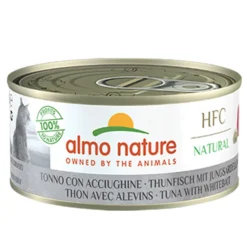 24x Almo Nature HFC Natural Kattenvoer Nat Blik Tonijn & Ansjovis 150 gr