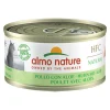 24x Almo Nature HFC Natural Kattenvoer Nat Blikje Kip met Aloë 70 gr