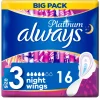 8x Always Maandverband Platinum Ultra Night 16 stuks