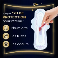 8x Always Maandverband Ultra Secure Night Extra 16 stuks