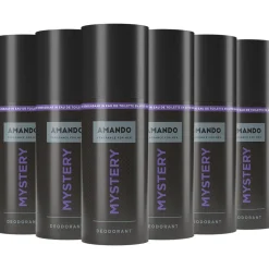 6x Amando Deodorant Spray Mystery 150 ml
