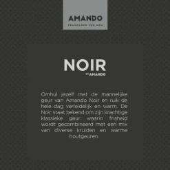 6x Amando Noir Aftershave 50 ml