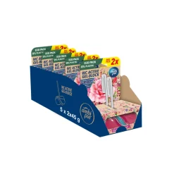 5x Ambi Pur Toiletblok Roos & Lelie 2 stuks