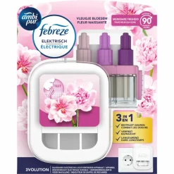 4x Ambi Pur 3volution Starterkit Vleugje Bloesem 20 ml