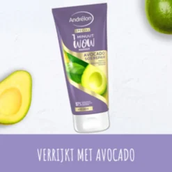 6x Andrélon 1 Minuut Wow Masker Avocado SOS Repair 180 ml