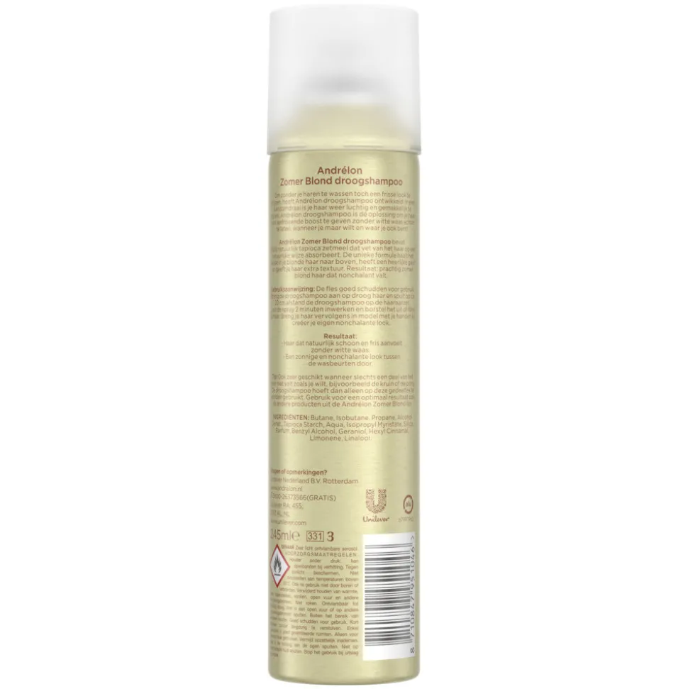 6x Andrélon Droogshampoo Zomer Blond 245 ml