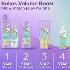 6x Andrélon 3-in-1 Textuur Spray Kokos Volume Boost 150 ml