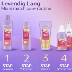 6x Andrélon Leave-In Creme Levendig Lang 200 ml