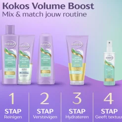 6x Andrélon Shampoo Volume Boost 300 ml