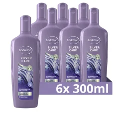 6x Andrélon Shampoo Zilver Care 300 ml