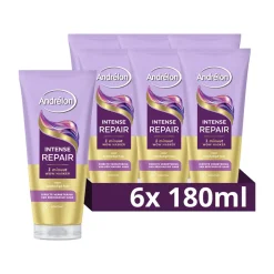 6x Andrélon WOW Masker Intense Repair 180 ml