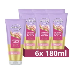 6x Andrélon WOW Masker Levendig Lang 180 ml