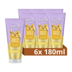 6x Andrélon WOW Masker Perfecte Krul 180 ml