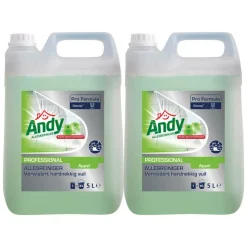 2x Andy Professional Allesreiniger Appel Pro Formula 5 liter