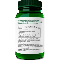 2x AOV 830 Saffraan & L-theanine 30 vegacapsules