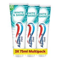 3x Aquafresh Tandpasta White & Shine 3 stuks
