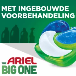 4x Ariel 3in1 Wasmiddel Pods The Big One Alpine 15 stuks