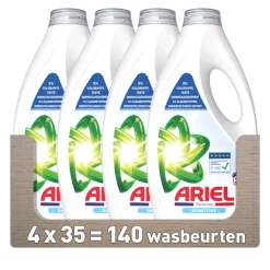 4x Ariel Vloeibaar Wasmiddel Sensitive 35 Wasbeurten 1575 ml