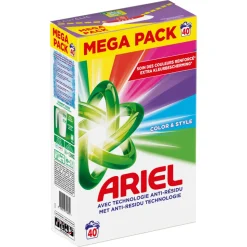 5x Ariel Waspoeder Color 40 Wasbeurten 2,2 kg