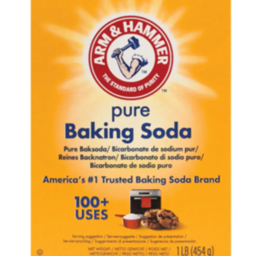 3x Arm & Hammer Pure Baking Soda 454 gr