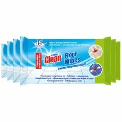 6x At Home Reinigingsdoekjes Vloer 15 stuks