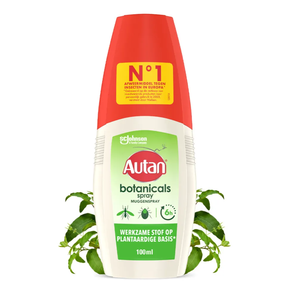 3x Autan Botanicals Spray 100 ml