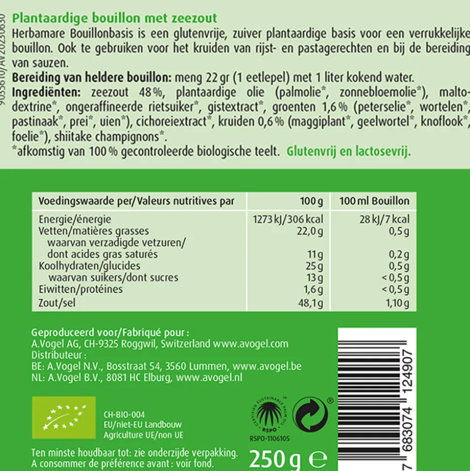 3x A.Vogel Herbamare Bouillonbasis 250 gr