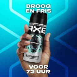 6x Axe Anti-Transpirant Spray Apollo 150 ml