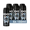 6x Axe Deodorant Bodyspray Anarchy for Him 150 ml