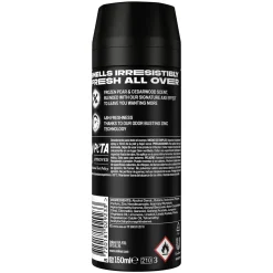 6x Axe Deodorant Bodyspray Black 150 ml