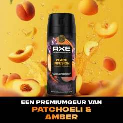 6x Axe Deodorant Bodyspray Peach Infusion 150 ml