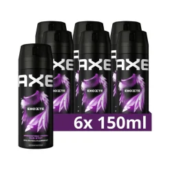 6x Axe Deodorant Bodyspray Excite 150 ml