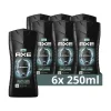 6x Axe 3-in-1 Douchegel Apollo 250 ml