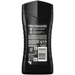 6x Axe 3-in-1 Douchegel Black 250 ml