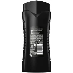 6x Axe 3-in-1 Douchegel XL Black 400 ml