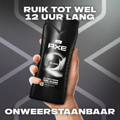 6x Axe 3-in-1 Douchegel XL Black 400 ml