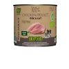 12x BF Petfood Biofood Organic Hond en Kat 100% Kip 200 gr