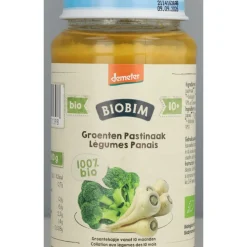 6x Biobim Maaltijd 10+ mnd Groenten & Pastinaak 250 gr