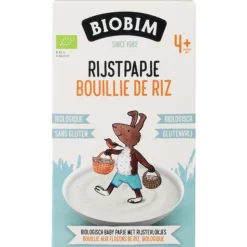 6x Biobim Papje 4+ mnd Rijstpapje 200 gr