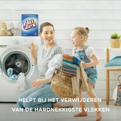 7x Biotex Waspoeder Voorwas & Vlekverwijderaar Bleu 720 gr