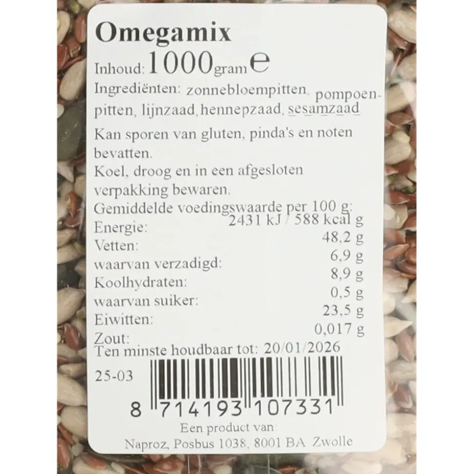 6x Boerjan Omegamix 1000 gr