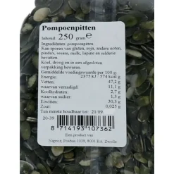 6x Boerjan Pompoenpitten 250 gr