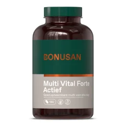 2x Bonusan Multi Vital Forte Actief 180 tabletten
